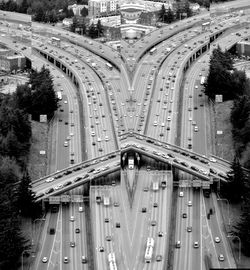 View of bridge in city