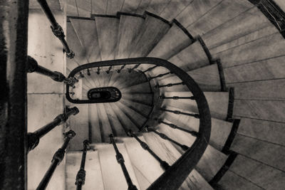 Close-up of circular object on wall