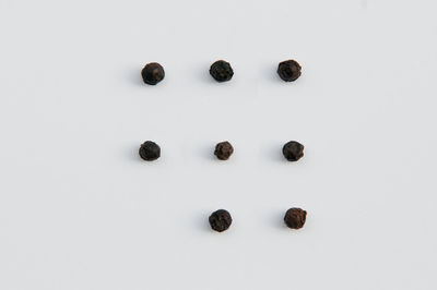Full frame shot of painting against white background