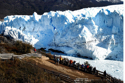High angle view of people on snow covered mountain