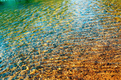 Full frame shot of rippled water