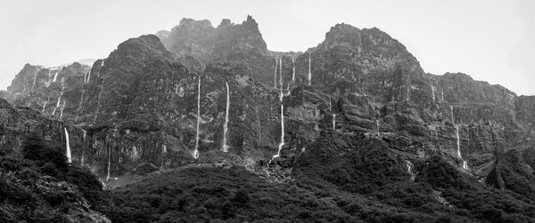 Cerro tronador in bariloche, argentinian patagonia 