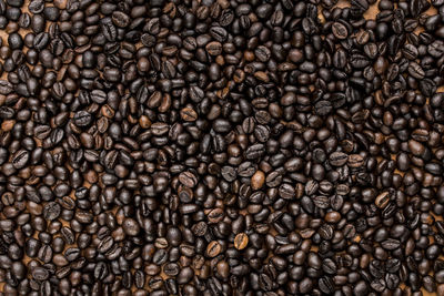 Full frame shot of coffee beans