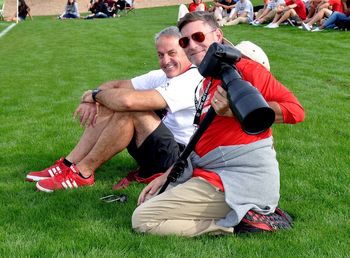 Men in traditional clothing