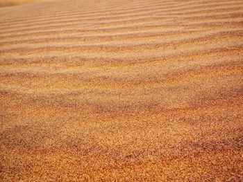 Full frame shot of sand