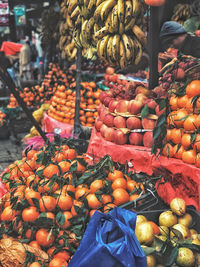 A fruit market