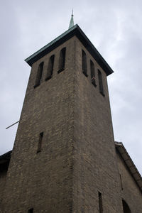 Low angle view of building against sky