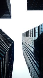 Low angle view of building against clear sky