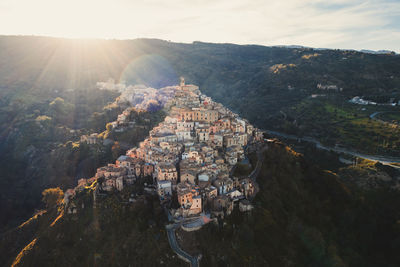 Badolato city in calabria region, italy