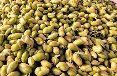 Full frame shot of fruits for sale at market stall