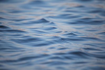 Full frame shot of rippled water