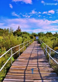 Scenic view of landscape against cloudy sky