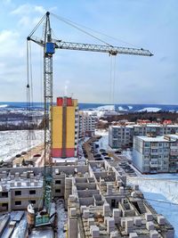 Cityscape against sky
