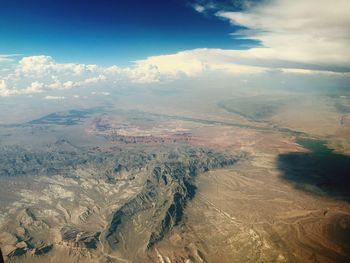 Aerial view of landscape