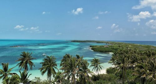 Scenic view of sea