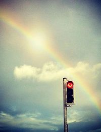 Low angle view of building against sky