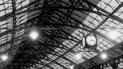 Low angle view of ceiling