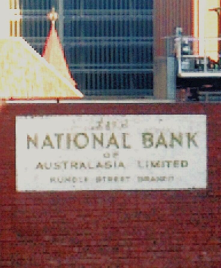 Bank signs