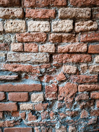 Full frame shot of brick wall