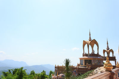 Temple against sky