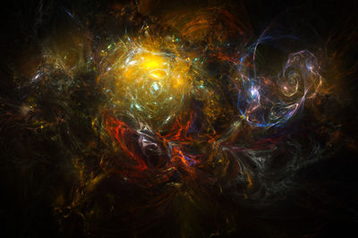 Full frame shot of illuminated light painting