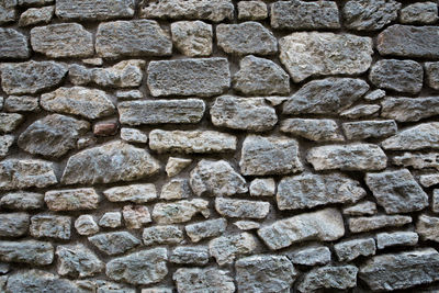 Full frame shot of stone wall