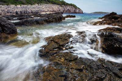 Scenic view of sea