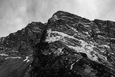 Scenic view of rocky mountains against sky