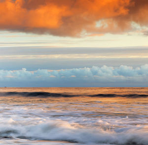 Scenic view of cloudscape during sunset