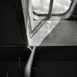 Train at railroad station