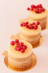 Close-up of cake in plate