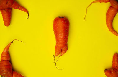 Full frame shot of orange