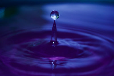 Close-up of water drop