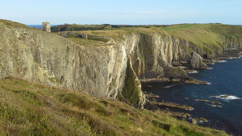 Coastline in a sunny day of summer