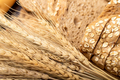 Full frame shot of wheat