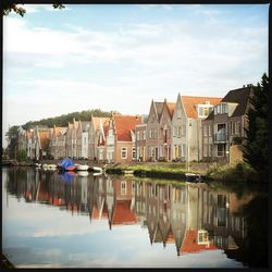 Buildings with waterfront