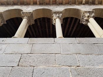 Full frame shot of built structure