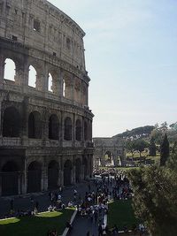 Old ruins of coliseum