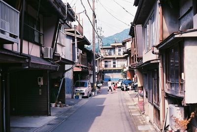 View of city street