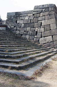 View of old ruins
