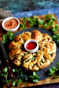 Close-up of food on table