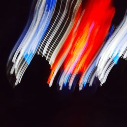 Colorful lights at night