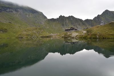 Scenic view of lake