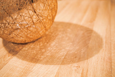 Close-up of bananas on table