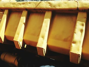 Close up of piano