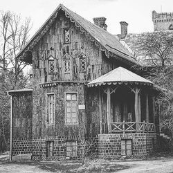 Facade of old building