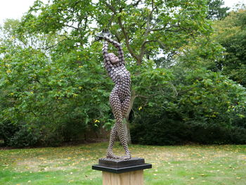 Statue in park
