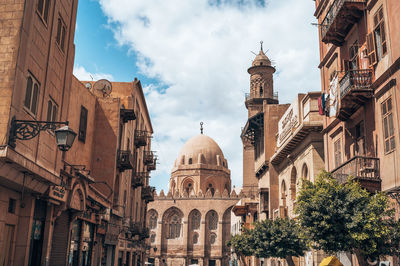 Low angle view of cathedral against sky