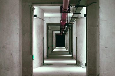 Corridor of building