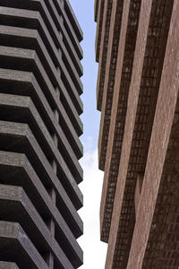 Low angle view of buildings against sky